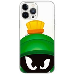 ERT GROUP mobiltelefonfodral för Apple Iphone 11 PRO originalt och officiellt licensierat Looney Tunes mönster Marvin 001 Vit optimalt anpassad till formen på mobiltelefonen, gedeeltelijk transparant