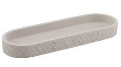 Gedy 499808 Porta escovas de dentes, cimento, cinzento, 7,5 x 11,5