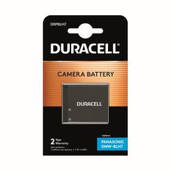 Duracell DRPBLH7 batería para cámara/grabadora Ión de Litio 700 mAh - Baterías para cámara/grabadora (Ión de Litio, 700 mAh, Cámara, 7,4 V, 5 WH, Negro)