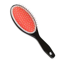 PARENCE. - Detangling Hair Brush - Pneumatic Brush with Protected Metal Bristles - 21 cm