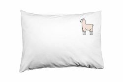 Bona Basics Funda de Almohada Decorativa, poliéster, Blanco 1, 35 x 50 cm