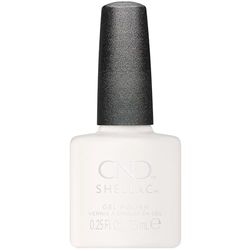 CND Shellac Nail Polish, White Wedding
