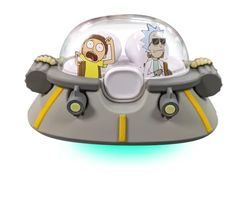 WONDEE Rick et Morty Écouteurs Bluetooth sans Fil avec Assistant Google pour Apple et Android - Cadeaux Originaux de Rick et Morty