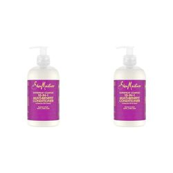Shea Moisture Après-shampooing Femme Superfruit Complex, Système Rénovateur 10 en 1, Beurre de karité nourrissant, 384 ML (Lot de 2)