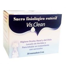 Visclan Serum Fisiolo stuks, 5 ml, 30 stuks