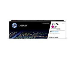 HP 207A W2213A, Cartuccia Toner Originale HP da 1250 Pagine, Compatibile con le Stampanti HP LaserJet Pro M255, MFP M282 e MFP M283, Magenta