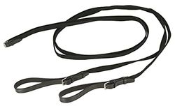 Kerbl 3211763 - Cinghia con Passanti in Pelle, Colore: Nero