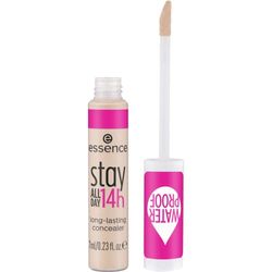 essence Stay All Day 14-Hour Long-Lasting Concealer, No. 10, Nude, Long-Lasting, Covering, Express Result, Natural, Matte, Vegan, Waterproof, Perfume-Free, Alcohol-Free, Pack of 1 (7 ml)