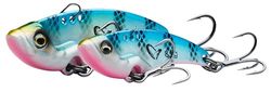 Savage Gear Vib Blade - Finessblad för långkastande med vibrerande och blinkande verkan, perfekt för abborre, gädda och gös i söt- och saltvatten, ultraskarpa trekrokar med olivränder 4,5 cm