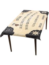 Ouija Board Table Cloth and Planchette Coaster