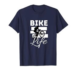 Bike-tastic Astronauta Biker Ciclismo sulla bici Life Cycle Maglietta