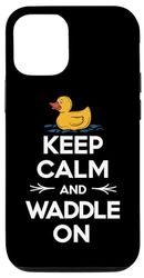 Coque pour iPhone 15 Course de compétition familiale Rubber Duck Racing Team