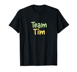 Regalo personalizzato con nome della squadra Tim Maglietta