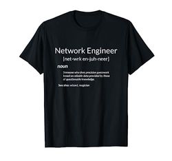 Funny Network Engineering Network Engineer Definition Maglietta