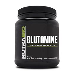 NutrBio L-Glutamine - 1000 Grams 200 servings