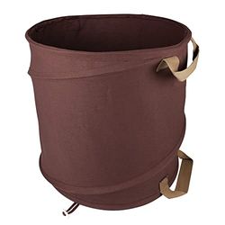 Windhager 07576 - Sacco per rifiuti da giardino pop-up, in tela, autoportante, verde, 80 l, diametro 46 x 48 cm