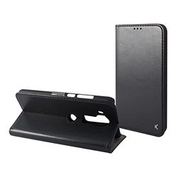 KSIX smart your tech Flip Case for Huawei Mate 20 Lite, Semi-Rigid, Standing, Black