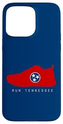 Run Tennessee Flag Running Shoe Design for TN Trail Runners Case for iPhone 15 Pro Max
