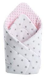 Medi Partners Saco de Dormir recién Nacido Minky 100% Algodón 75x75cm Todo el año Croissant para niños Multifuncional Antialérgico