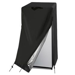 Guisong Cubierta para refrigerador, cubierta impermeable y resistente al polvo para proteger congeladores verticales/refrigeradores de bebidas, adecuada para la mayoría de congeladores de 5 a 7.5