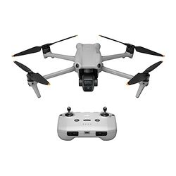 DJI Luft 3 ( DJI RC-N2), drönare med 2 primära kameror (medium telefoto/vidvinkelkamera), 46 min maximal flygtid, rundstrålande hinderundvikande, 48 MP-foton, 4K/60fps HDR-video, O4, C1-certifikat