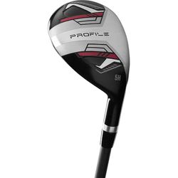Wilson Profile Uomo Singolo Ibrido, Rosso/Nero, Standard
