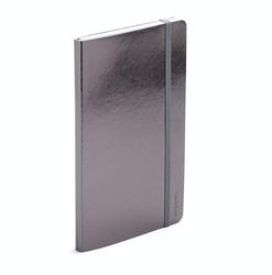 Poppin Gunmetal Medium Notebook zeigen Metallic