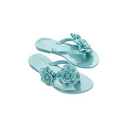 melissa Mini Harmonic Garden Inf Platte sandalen voor meisjes, Groen, 28/28.5 EU