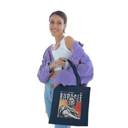 Republic of California ARCTT018-NA Tote Bag le Love, det är överskattat - trendigt och originellt tillbehör, marinblå, Marin, 38 X 42 CM, Utility