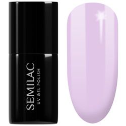 SEMILAC 145 Lila Story Nail UV Gel Polish | Long Lasting and Easy to Apply | Soak off UV/Led | Perfect for Home and Professional Manicure and Pedicure 7 ml