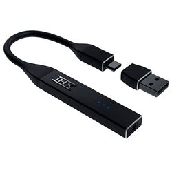 Razer Onyx DAC - Amplificador de auriculares portátil Razer AAA - MQA Renderer - Flujo directo digital (DSD) - ESS ES9281PRO DAC - Compatibilidad cruzada - Gestión de cables magnética, negro