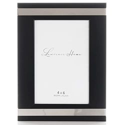 4x6 Black and Silver Avant Picture Frame