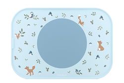 Mepal Placemat Mio, Non-slip Circle keeps Items in place, Easy to clean, Non-slip Circle can be removed, Sturdy, can also be used as a Tray, Dishwasher Safe, Forest Friends