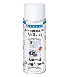 WEICON Pulverización con aire comprimido 400 ml | Para limpieza sin contacto | Incoloro