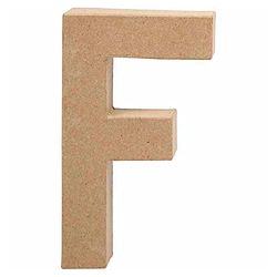 Creativ Papier-maché-getal, 20 cm, 1 stuk, beige