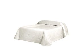 Eysa O5172500 Pirámide Couvre-Lit Polyester/Coton Écru 250 cm