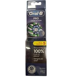 Oral-B Cabezales de repuesto Pro Cross Action Black, 5 cabezales