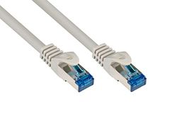 Alcasa RJ45-RJ45, m-m, 50m netwerkkabel Grijs Cat6a S/FTP (S-STP) - netwerkkabel (m-m, 50m, 50m, Cat6a, S/FTP (S-STP), RJ-45, RJ-45, Grijs)