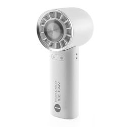 MACOM Enjoy & Relax 981 Ice Fan, mini ventilateur portable avec fonction de refroidissement innovante, batterie lithium de 2000 mAh