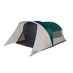 Coleman Cabine de Camping avec véranda blindée Tente Unisexe, Evergreen, 6 Person