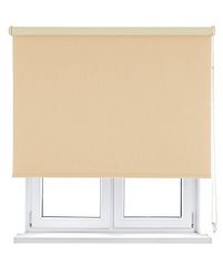 VIEWTEX | Estor Enrollable Opaco Térmico Albaricoque 105 X 250cm | Bloquea la Entrada de la luz | Fabricado en España | Garantia 5 años