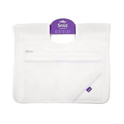 Snuz Pod4 Opbergvak – Wit – Gemaakt van duurzaam canvas & dubbel als draagbaar verschoningspakket – 36 cm x 40 cm