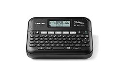 Brother PT-D460BTVP Etichettatrice da Tavolo Bluetooth con Valigetta, Collegabile a PC e Smartphone, Nastri Serie TZe da 3.5 a 18 mm, Include Adattatore Corrente AD-E001 e un Nastro da 18mm