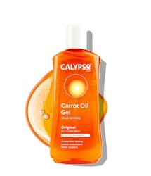 Calypso Carrot Oil Tan Extending Gel | Optimises Natural Tan | Added Moisturisers | 200Ml