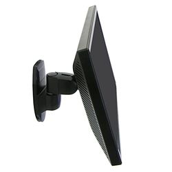 Ergotron 200 Series Wall Mount Pivot - suporte de parede para TV, preto