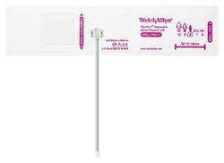 Welch Allyn SOFT-08-2MQ-1 FlexiPort Cuff, Small Child, Disposable, Soft, Two-Tube, Locking (Pack of 20)