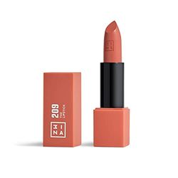 3INA MAKEUP - The Lipstick 209 - Krem pomadka z witaminą E i masło Shea -wysokie krycie z wygodną teksturą - magnetyczną nasadką - Wysoko krycie - Vegan - Cruelty Free