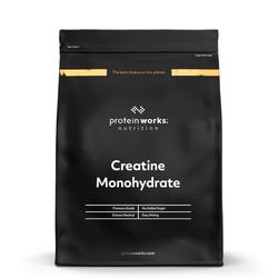 Protein Works - Creatine Monohydrate Powder | 100% Pure & Premium Creatine Supplement | Ultra Fast Absorption | 41 Servings | Orange Burst | 250g
