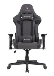 Oversteel - ULTIMET professionele gamestoel, ademende stof, 2D armleuningen, in hoogte verstelbaar, 180° verstelbare rugleuning, gaszuiger klasse 3, tot 120 kg, zwart