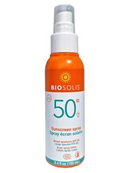 Biosolis Bio Solkräm Spray SPF 50+, 100 ml, Vit, 100 ml (1er Pack)